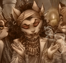 Миниатюра поста "Жрица Вуду"